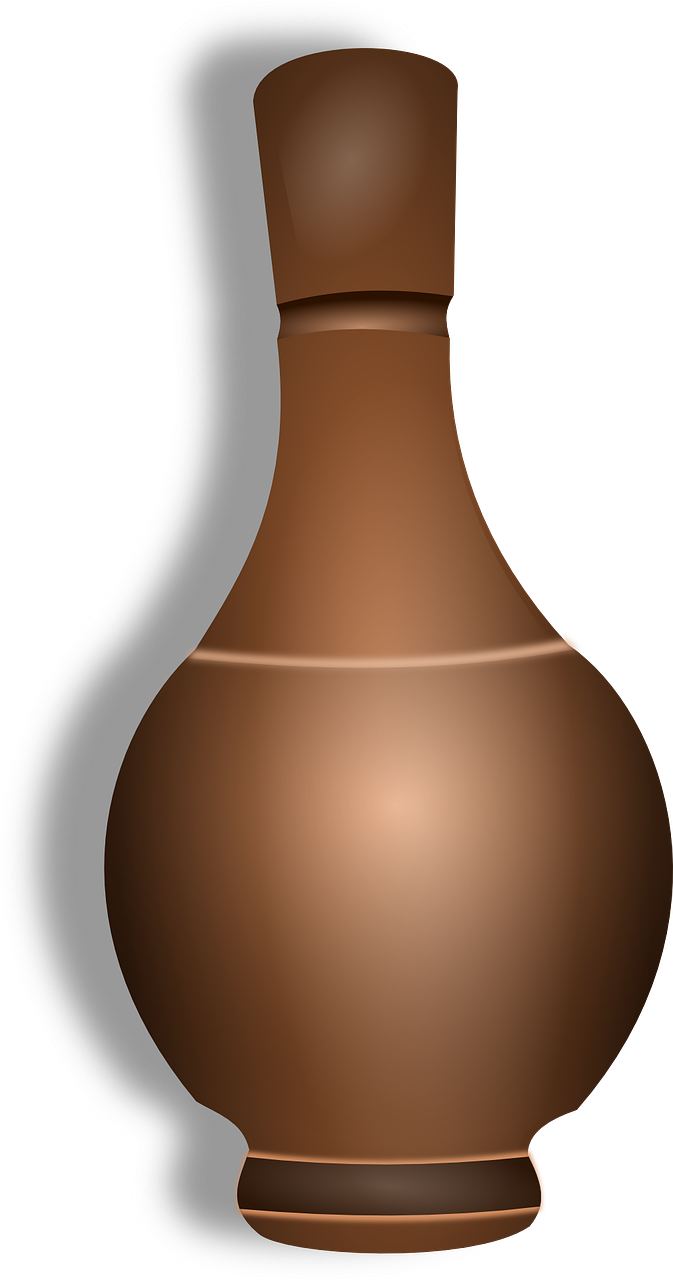 Vector Graphics,free Pictures - Water Pot Png (673x1280), Png Download