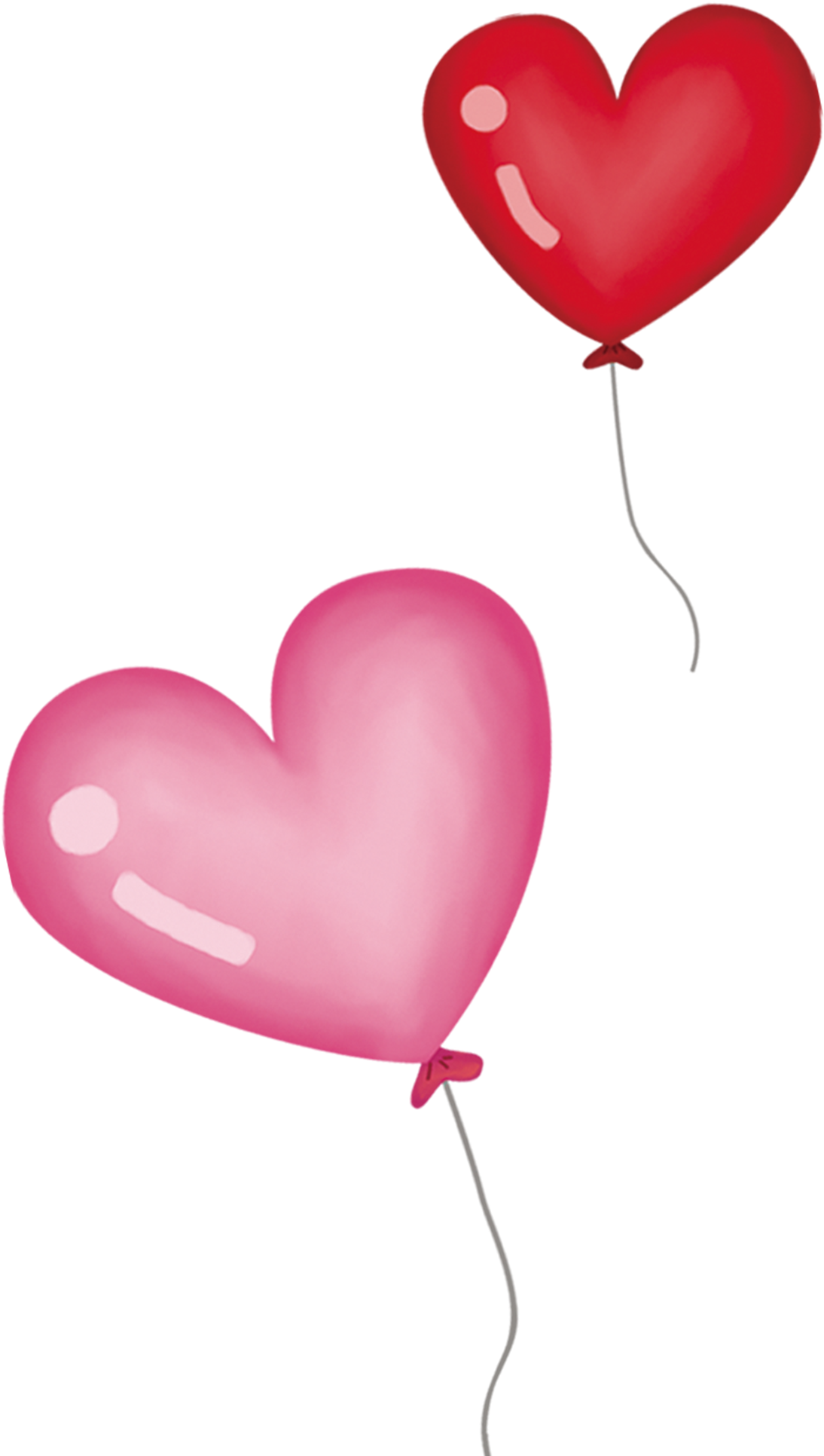 Heart Pink Toy Red Transprent Png Free - Globo Corazon Rosa Png (2413x2316), Png Download