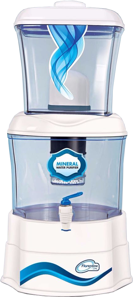 Florentinemartin Gravity Based Mineral Pot 16 Ltr Non - Ever Pure Purifier (686x1094), Png Download