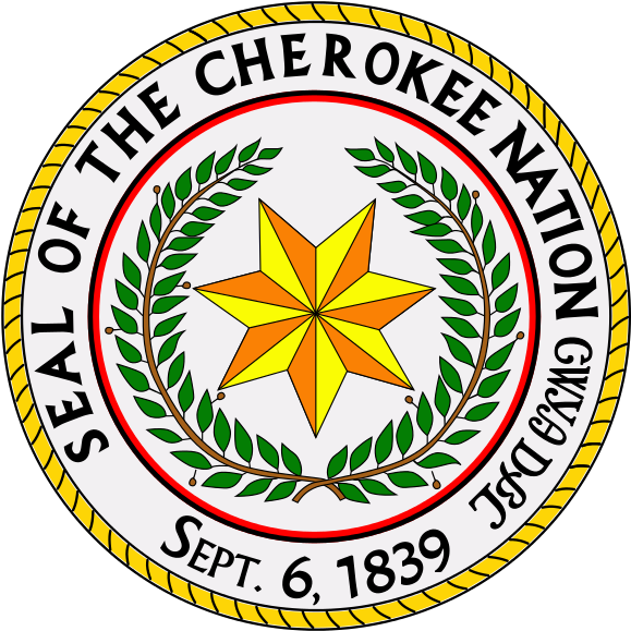 File Great Seal Of - Cherokee Culture (607x600), Png Download