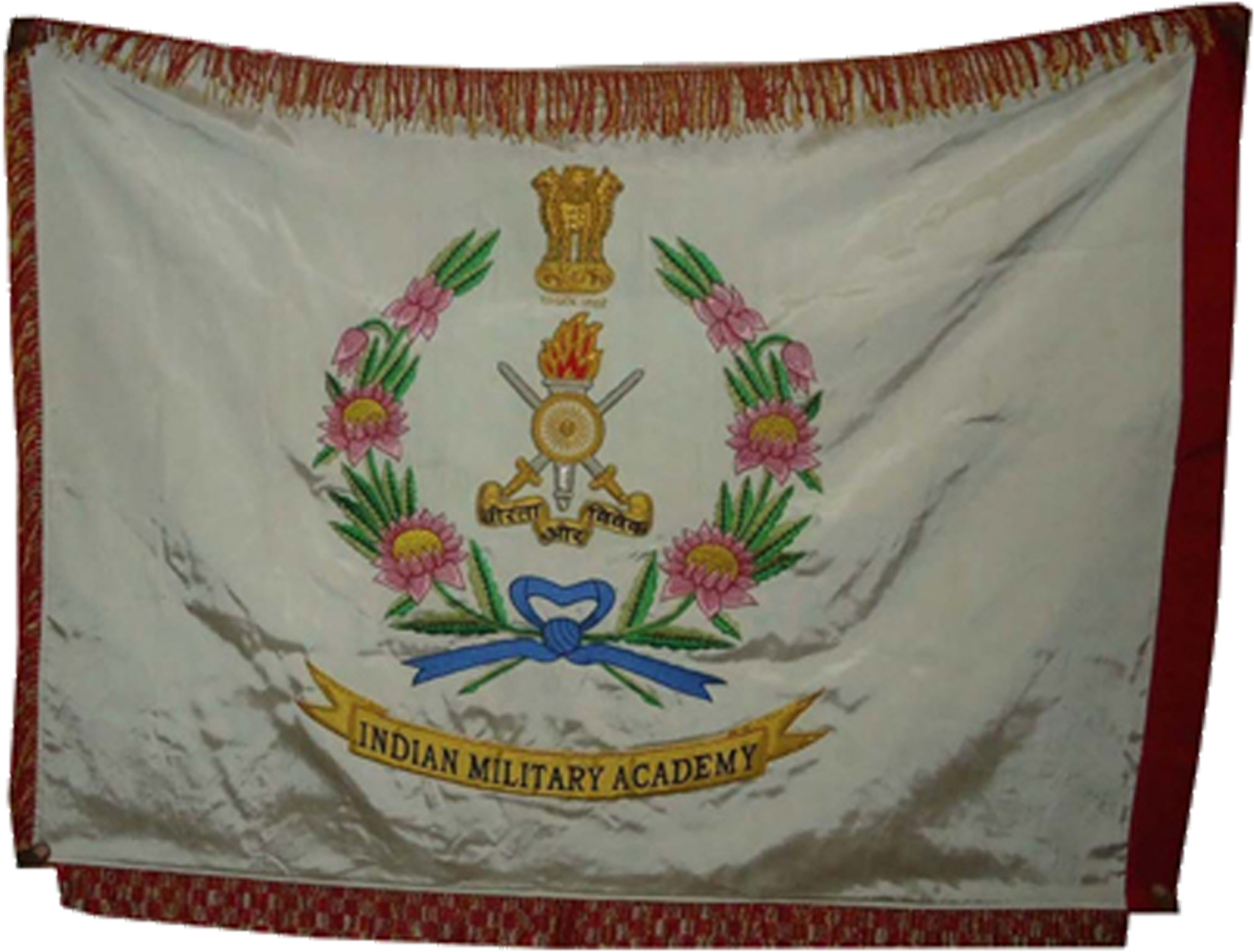 Regimental Colours Of The Indian Military Academy - Indian Regimental Colours (1350x1000), Png Download