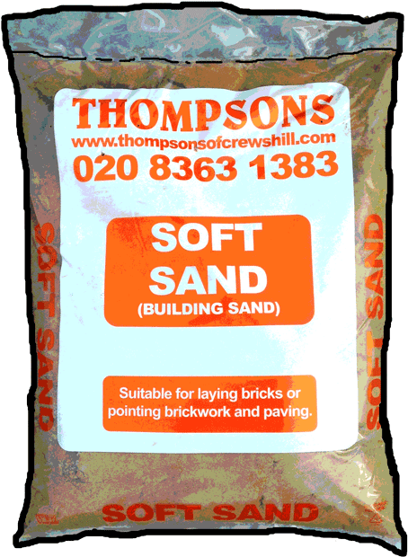 Soft Sand Bag - Building Sand 25kg Bags (479x642), Png Download