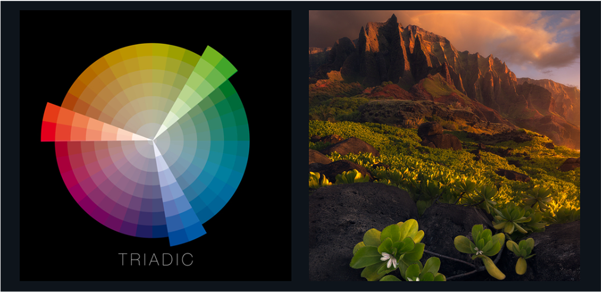 Applying Color Theory To Landscape Photography - Colour Theory In Nature (1200x900), Png Download