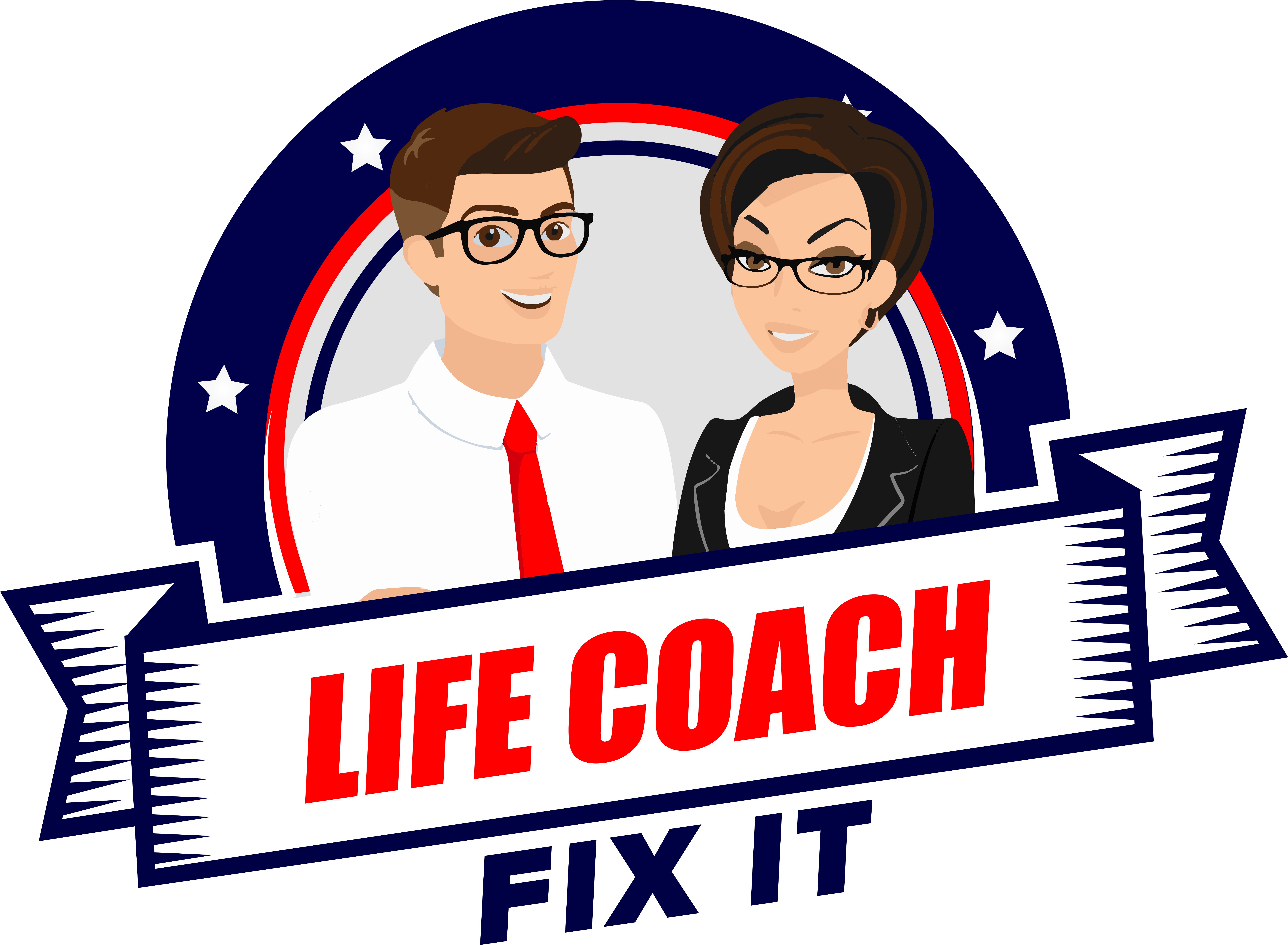 Lifecoachfixit - Retro Collision Center (6921x5302), Png Download