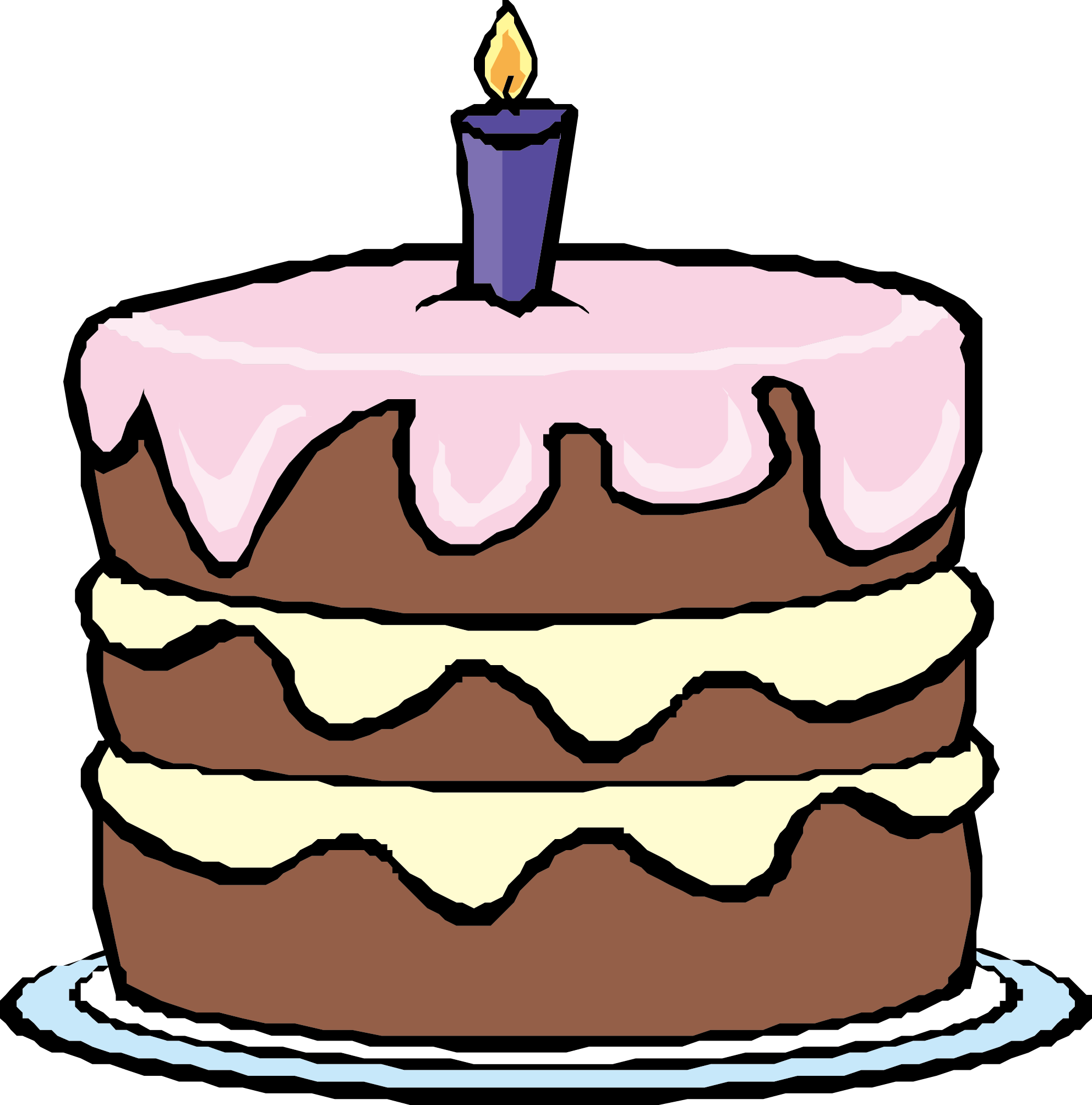 Download Cartoon Birthday Cake Bolo De Aniversario Fundo Transparente Png Image With No Background Pngkey Com