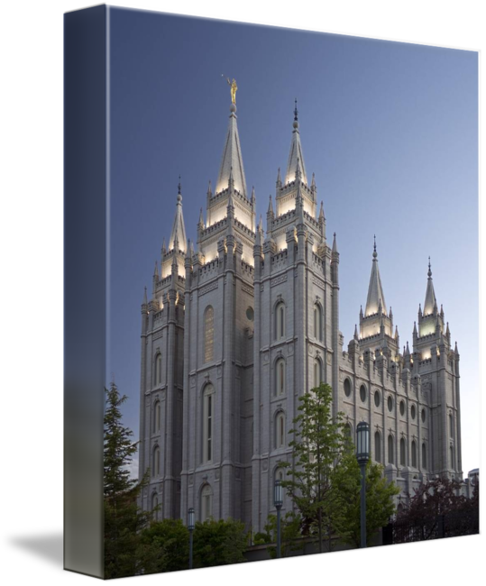 539 X 650 0 - Temple Square (539x650), Png Download