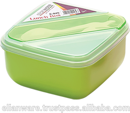 Pp Box With Fork And Spoon, Pp Box With Fork And Spoon - Plastic (600x600), Png Download