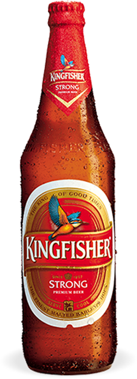 Kingfisher Lager Strong 65 Cl [india] - Kingfisher Beer Bottle Price (1143x1600), Png Download