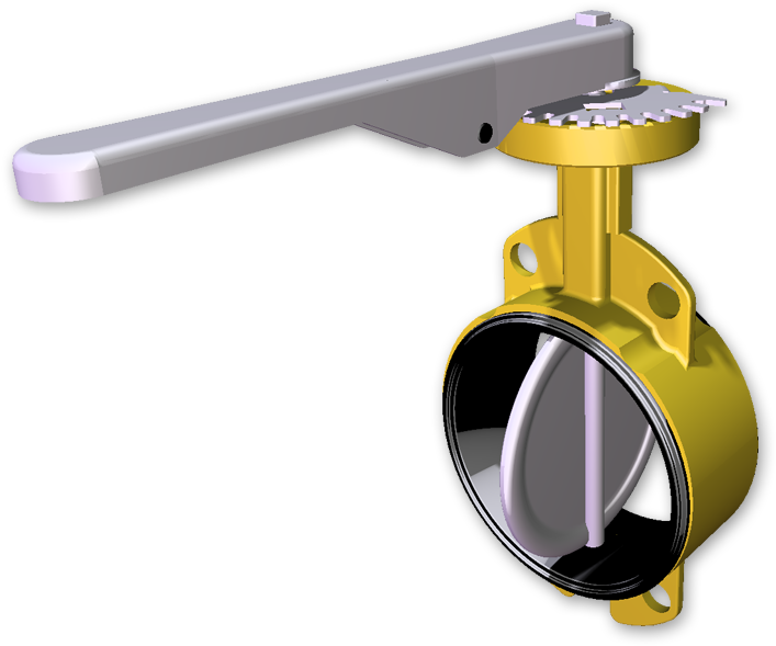 Butterfly Valve - Ball Valve (750x750), Png Download