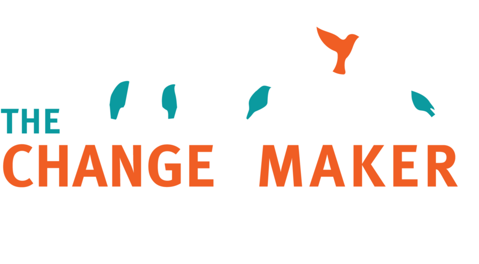Changemaker Initiative Logo Horizontal 3 Color Dark - Graphic Design (1000x563), Png Download