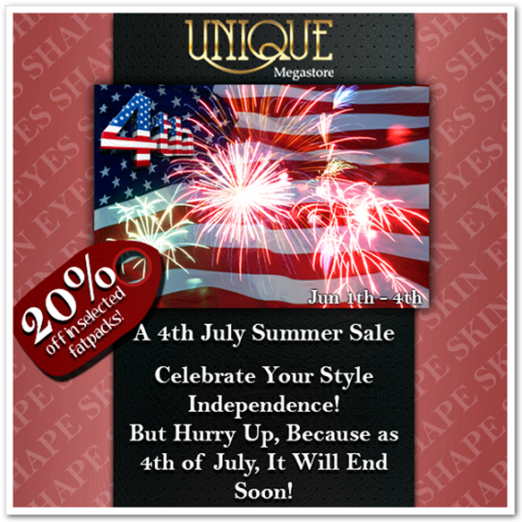 Jodi Sale @ Unique - Pre 4th Of July (614x614), Png Download
