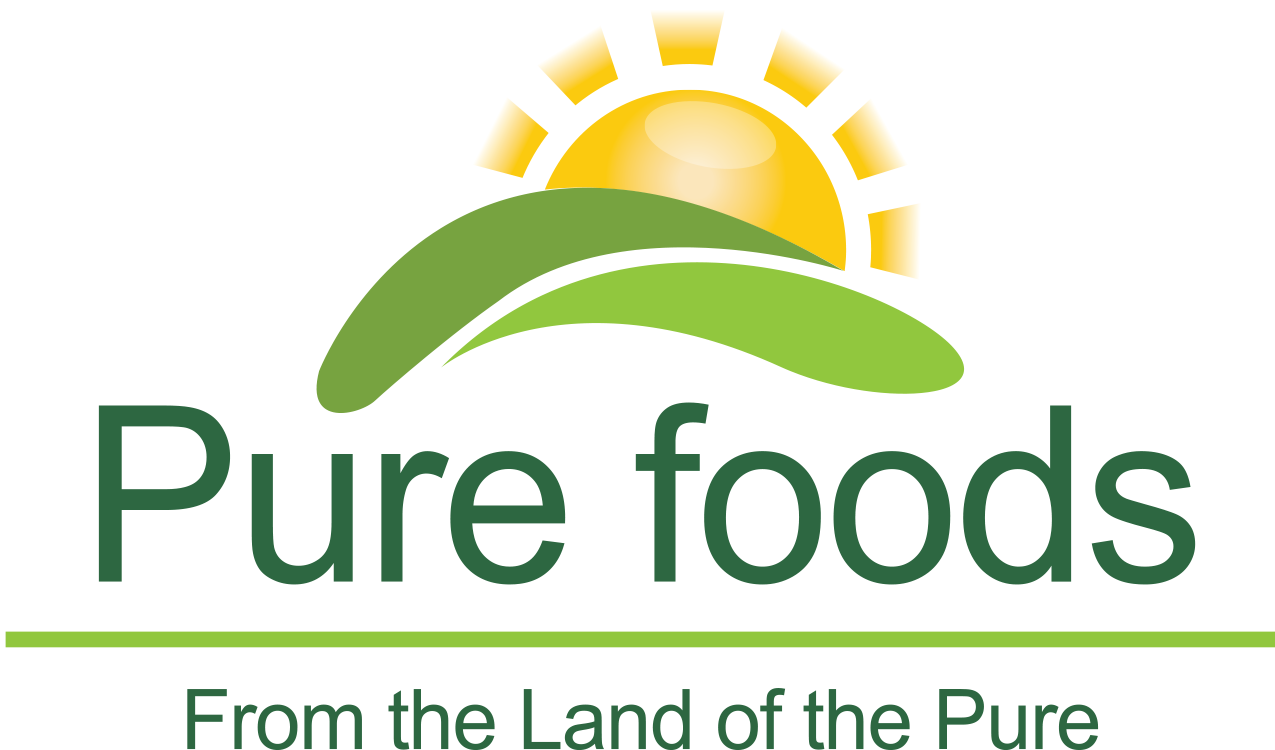 Juice - Pure Foods Logo (1275x750), Png Download