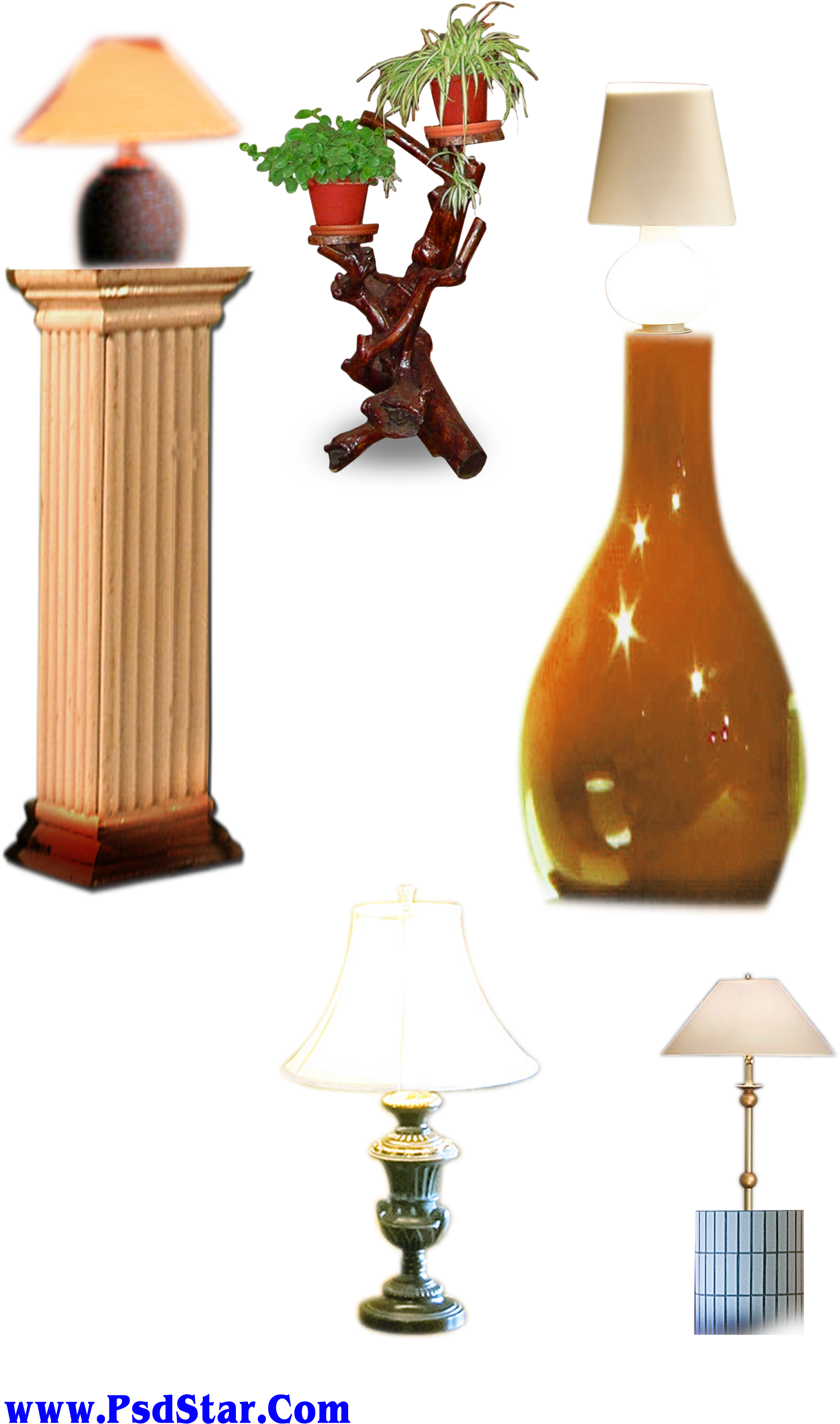 09 = Gamla Flowerpot - Lampshade (2400x3600), Png Download