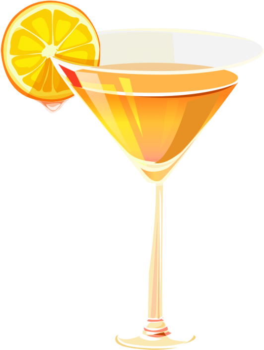 Free Download High Quality Orange Juice Png Glass Image - Martini Glass (900x900), Png Download