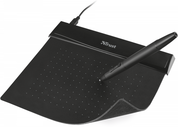 Trust Flex Design Tablet - Tableta Grafica Trust Flex Design (726x517), Png Download