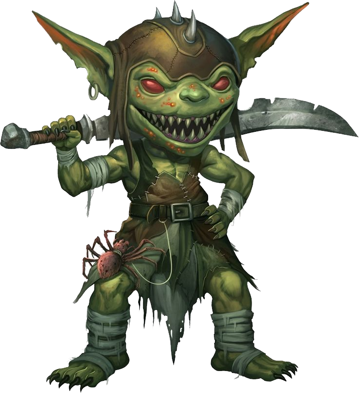 Goblin Png, Download Png Image With Transparent Background, - Pathfinder Goblin Warrior (735x805), Png Download