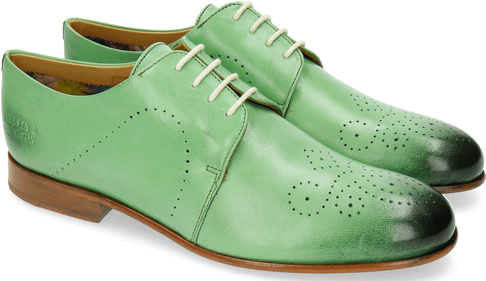 Derby Shoes Sally 1 Salerno Mint - Suede (1024x1024), Png Download