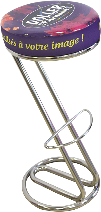 Dollergraphiques Trabouret Personnaliser - Bar Stool (595x822), Png Download