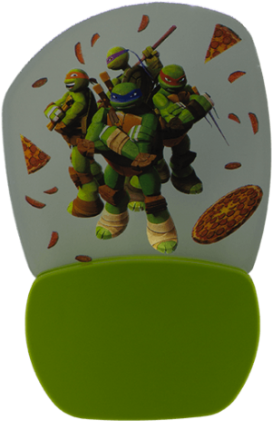 Teenage Mutant Ninja Turtles Fork (555x555), Png Download