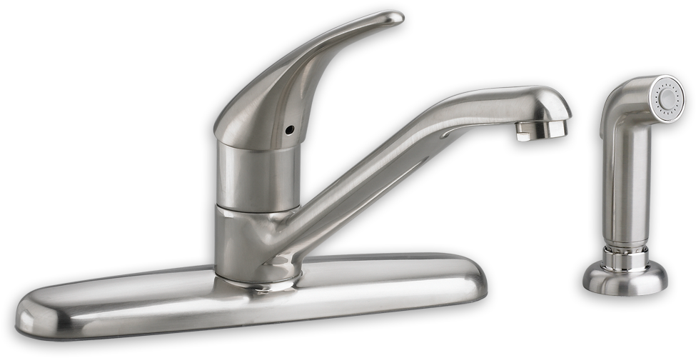 Colony Soft 1-handle Kitchen Faucet With Separate Side - Kitchen Faucet Single Handle (1000x1000), Png Download