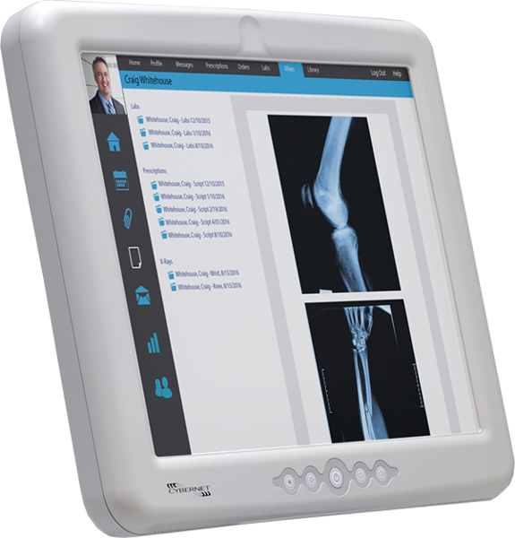 Cybermed M17s Medical Device Computer - Tablet Computer (575x600), Png Download