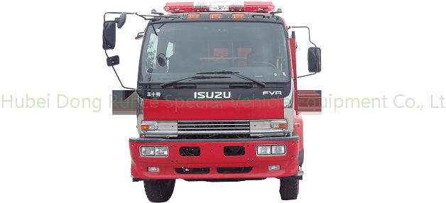Isuzu Fire Fighting Truck 07cbm Water Foam Fire Truck - Isuzu (640x480), Png Download