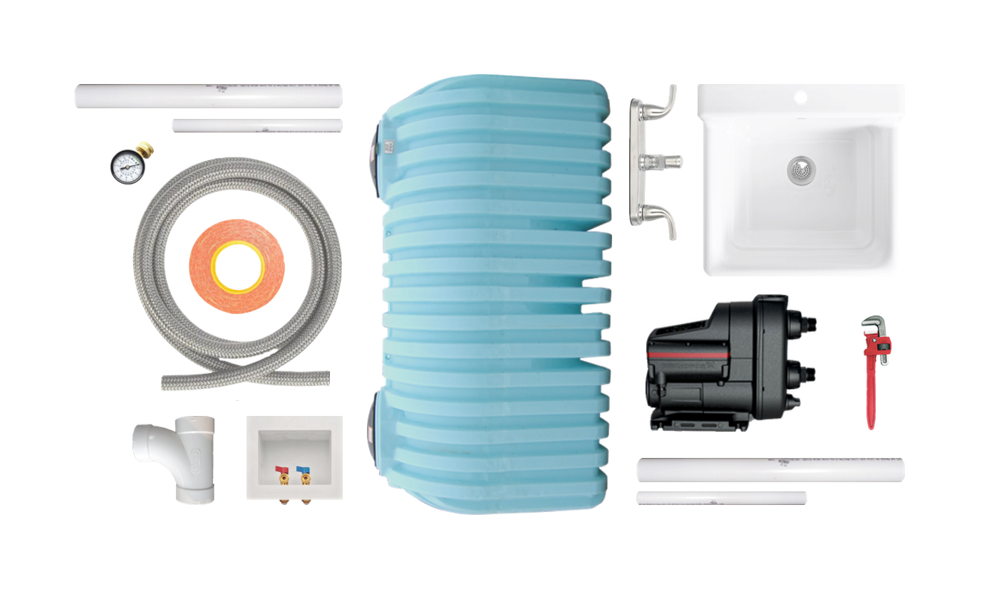 Running Water For An American Home (1407x853), Png Download