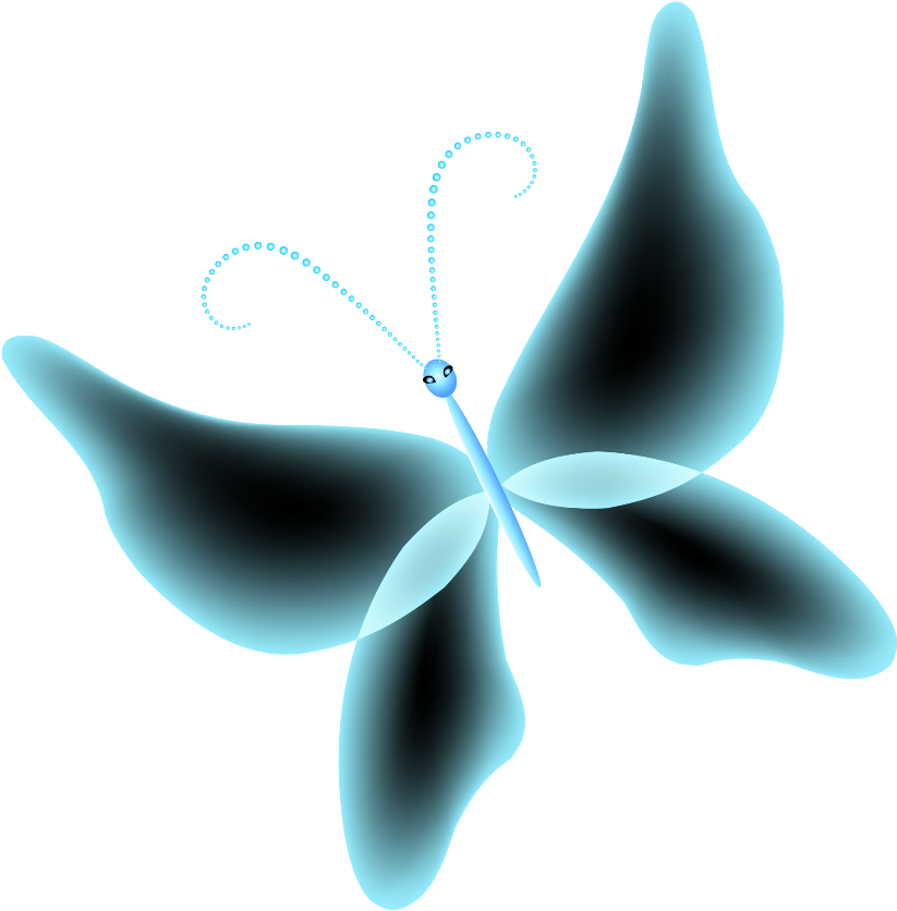Mq Blue Butterfly Butterflys Flying - Butterfly (1024x1024), Png Download