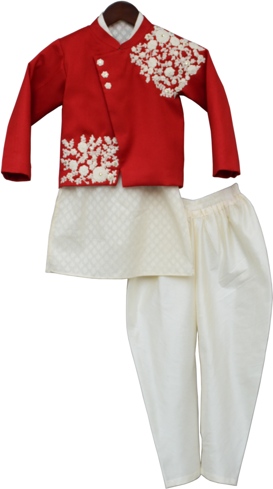 Kids Kurta Churidar - Pajamas (722x1200), Png Download