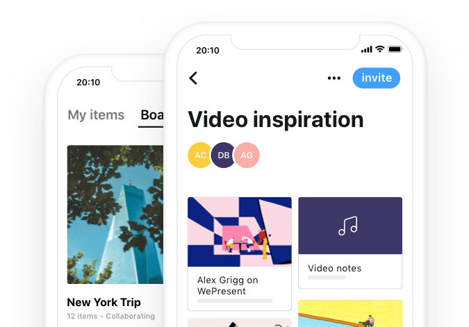 Collect - Collect By Wetransfer (889x470), Png Download
