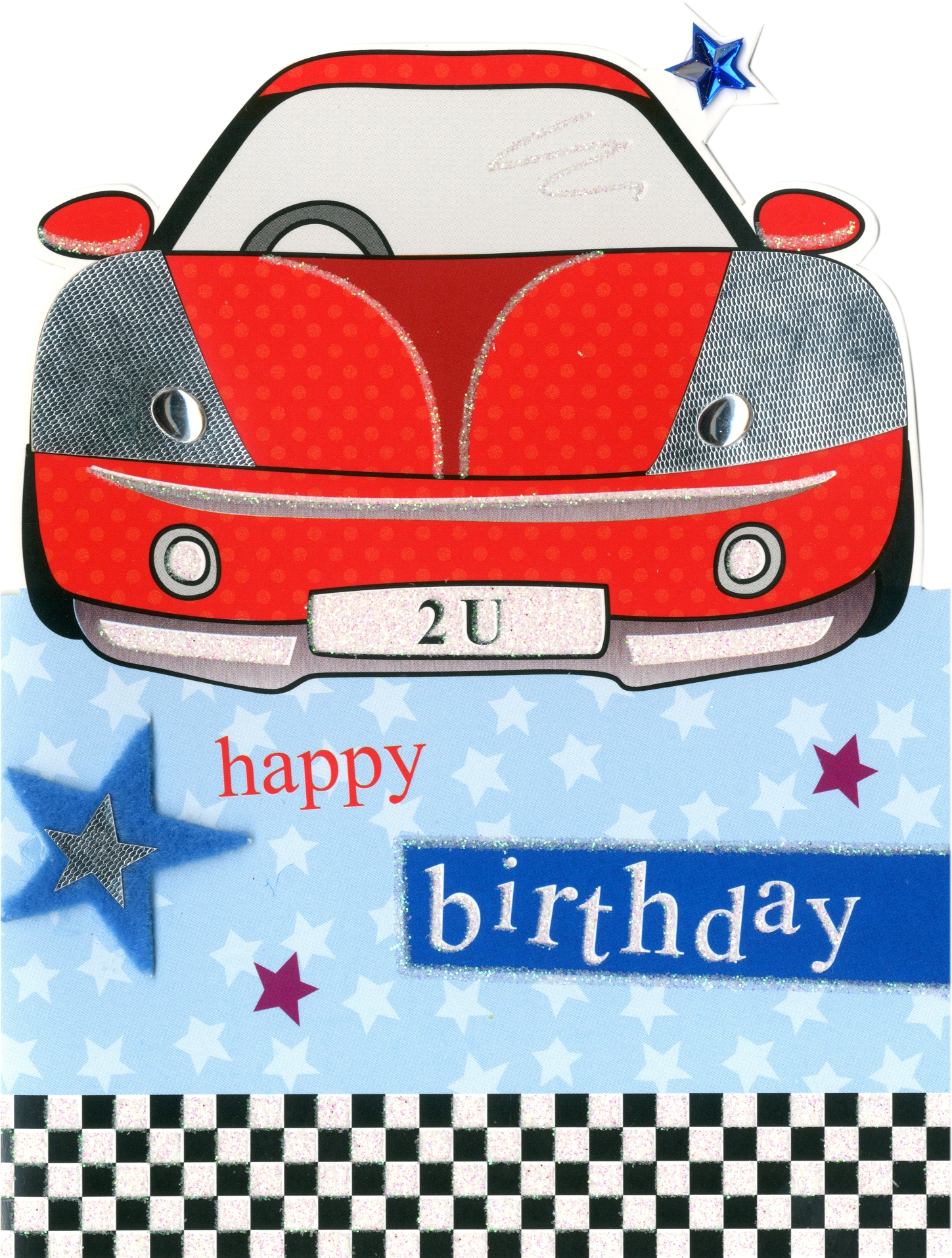 Happy Birthday Wishes Car (1448x1986), Png Download