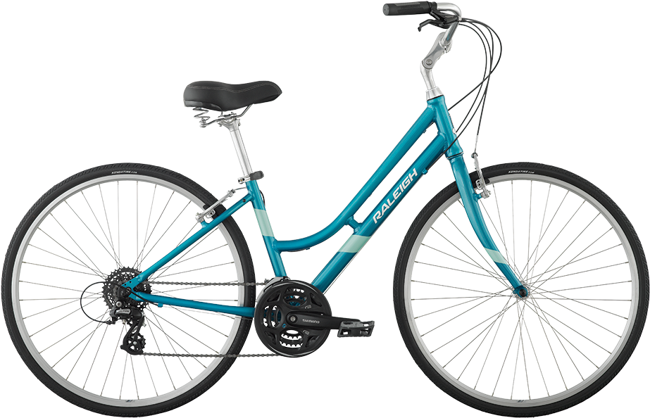 2016 Raleigh Detour 3 Womens Teal - Raleigh Detour 3.5 (940x611), Png Download