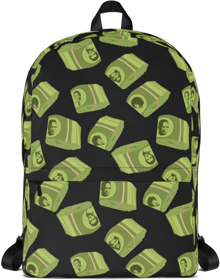 The Black Dollar Backpack - Starry Night Backpack (1000x1000), Png Download