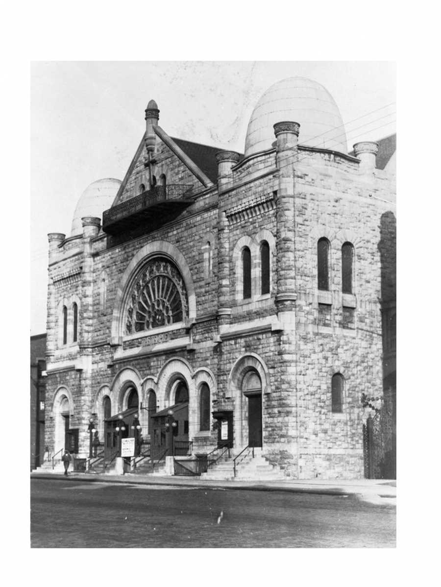 Baptist Temple Broad And Berks Streets, Philadelphia, - Philadelphia 1912 (900x1198), Png Download