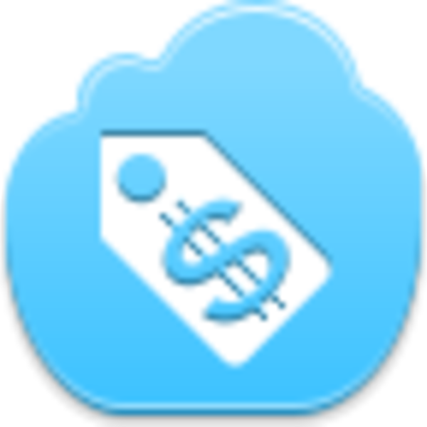 Free Blue Cloud Bank Account Blue Pinterest Cloud Icon - Share Icon Png Blue (600x600), Png Download