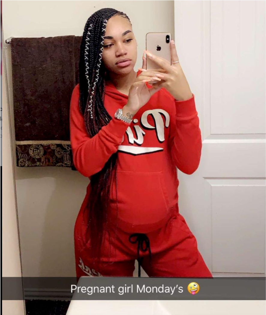 Pregnant Babymama - Nba Youngboy Age (1200x1051), Png Download