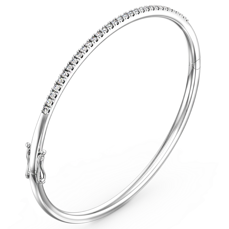 Ribbon Bangle - Bangle (900x900), Png Download