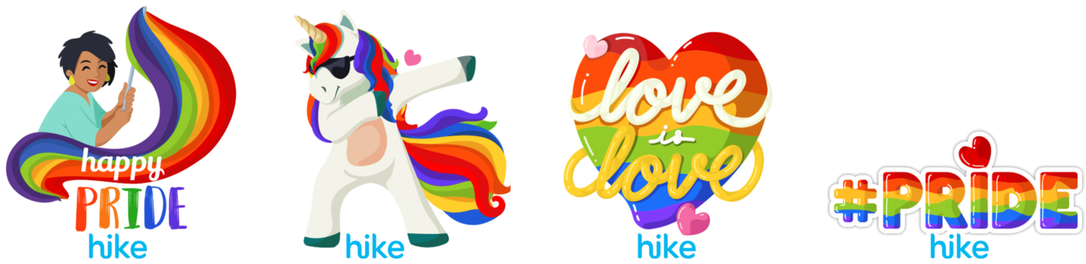 Lgbt Stickers (1600x384), Png Download