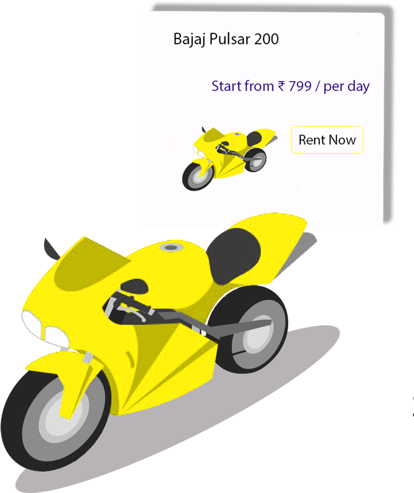 Rental Bikes - Motorcycle (1200x1062), Png Download