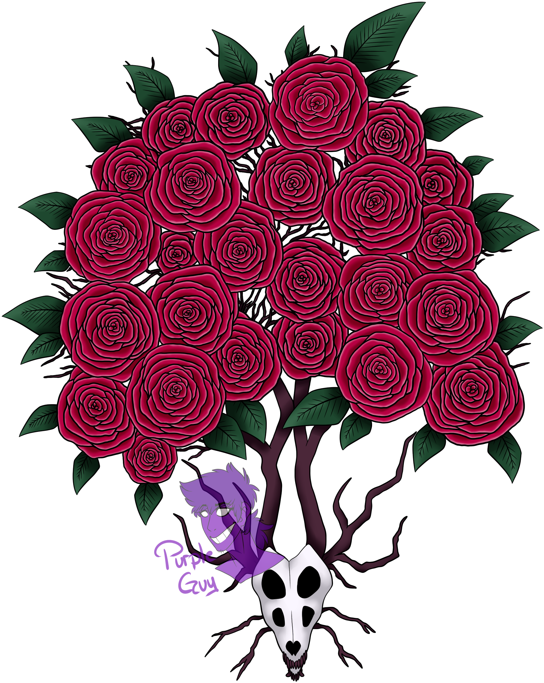 Boquet Of Roses - Hybrid Tea Rose (2086x2571), Png Download