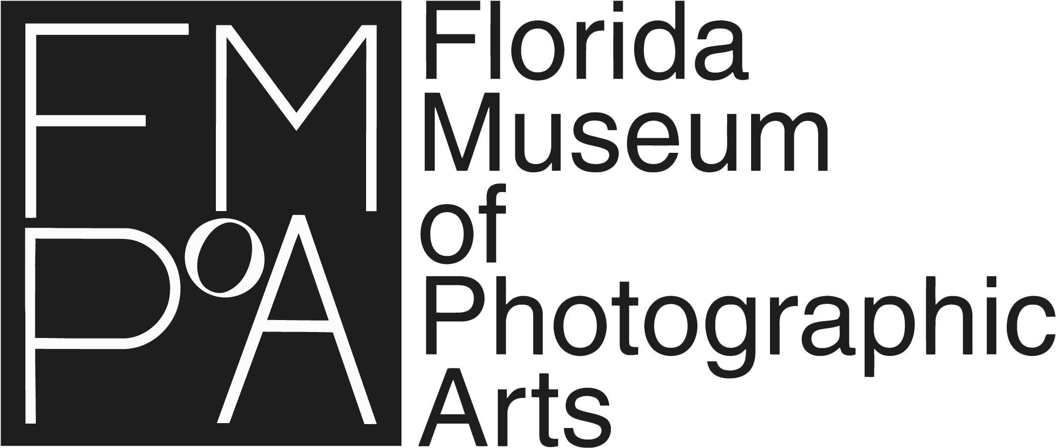 International Photography Contest - Florida Museum Of Photographic Arts Logo (2408x1208), Png Download