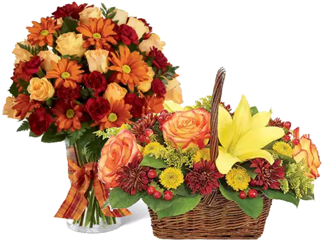Flowers & Bouquets (1068x790), Png Download