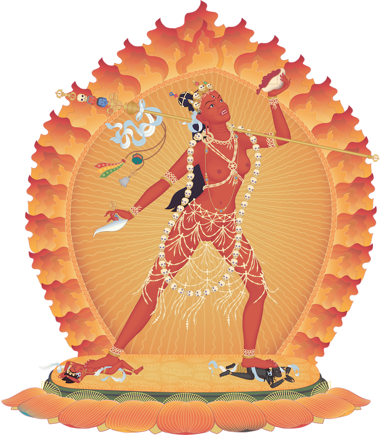 Buddha Vajrayogini New Kadampa (747x853), Png Download