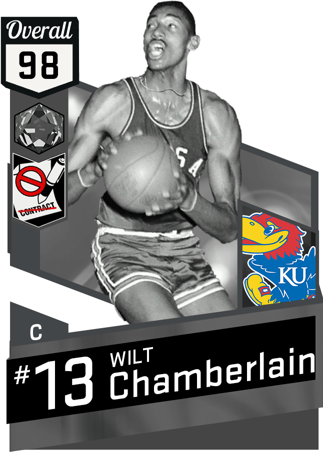 Wilt Chamberlain - Pink Diamond Wilt Chamberlain (651x941), Png Download