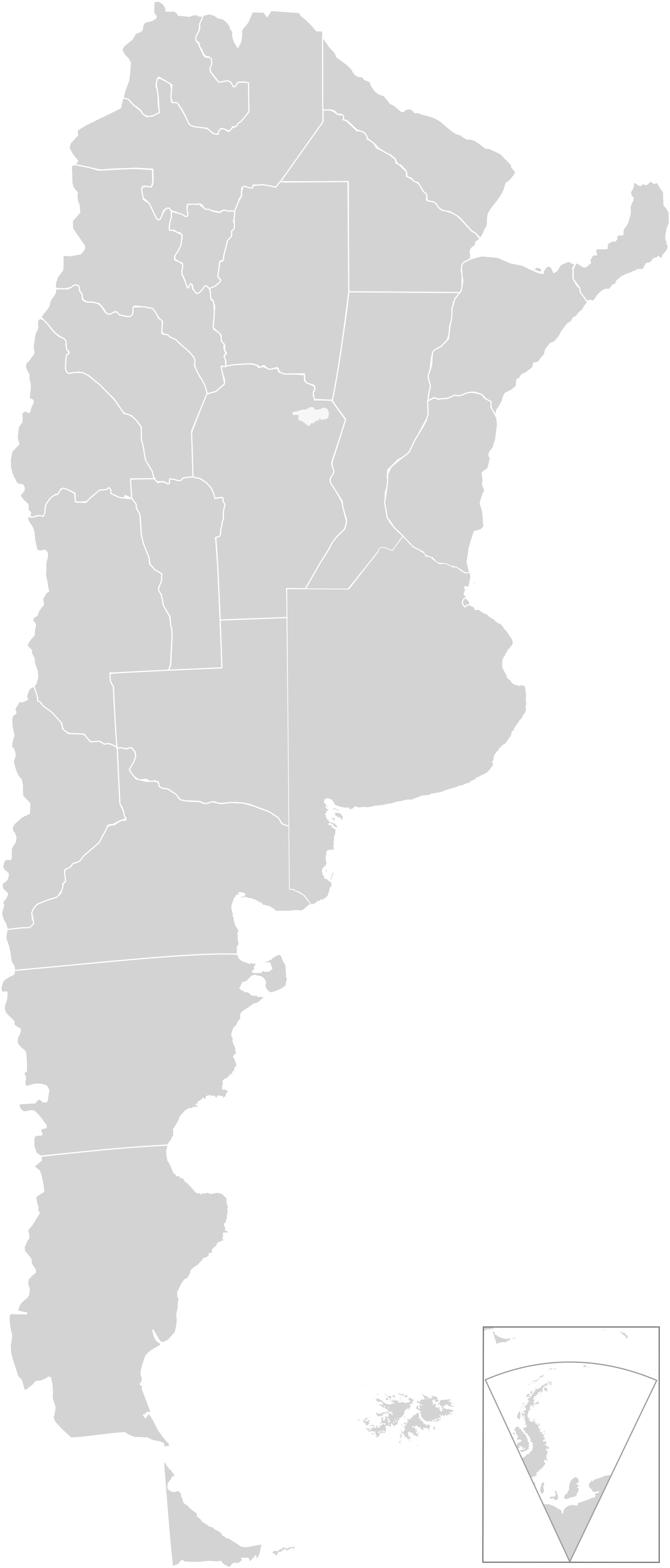 File Blank Svg Wikimedia Commons Open - Major Regions In Argentina (2000x4667), Png Download