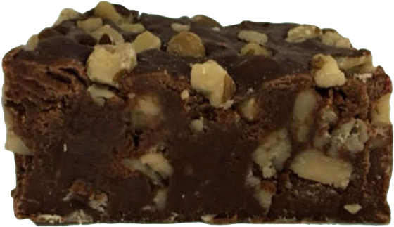 Chocolate Black Walnut Fudge - Chocolate (640x480), Png Download