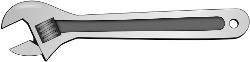 Clef À Molette Free Vector - Marking Tools (566x800), Png Download