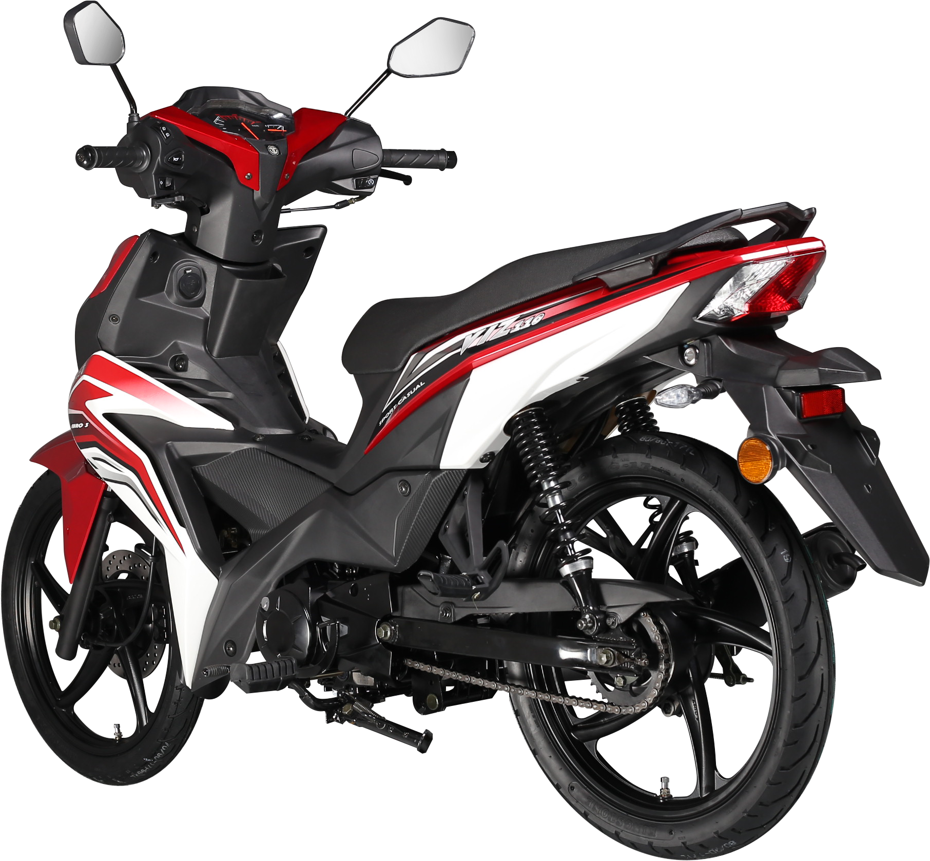 3 4 Rr Lh - Xe X Bike 125 (2013x1789), Png Download