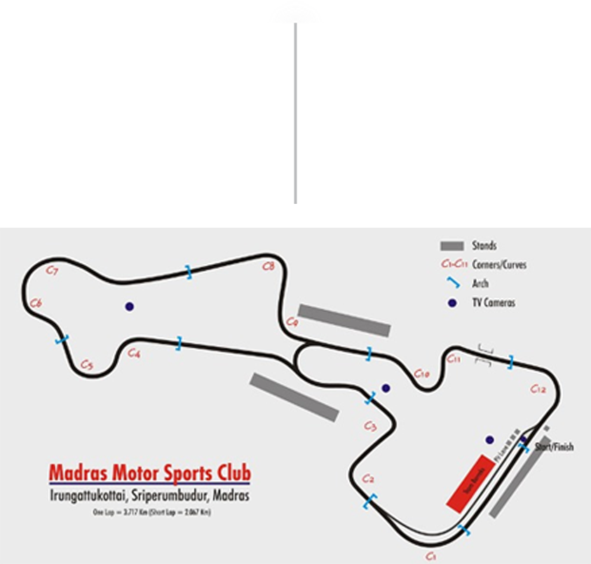Lights - Madras Motor Sports Club (843x805), Png Download
