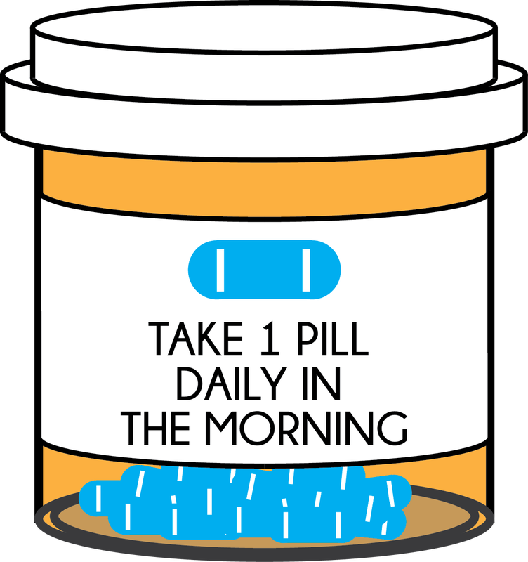 Pills Clipart Medication Management (752x800), Png Download